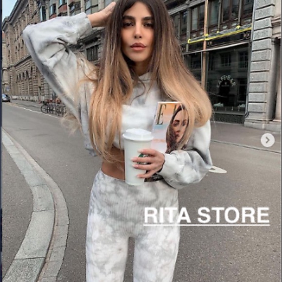 Zara Seamless Tie Dye leggings - Picture 2 of 6